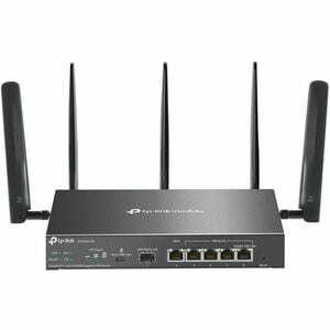 Modem/Routeur sans fil TP-Link Omada ER706W-4G - Wi-Fi 6 - IEEE 802.11ax - 1 SIM - Câble, Ethernet - 4G+ - WCDMA 2100, WCD