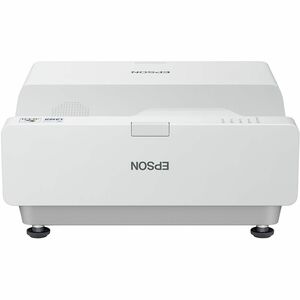 Epson EB-770Fi Ultra Short Throw 3LCD Projector - 16:9 - Ceiling Mountable, Desktop, Wall Mountable - White - Front, Ceili
