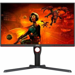 AOC AGON U27G3X/BK 27" Aula 4K UHD Monitor LED para jogos - 16:9 - Preto, Vermelho - 68,6 cm (27") Viewable - Tecnologia I