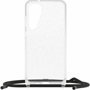 OtterBox React Carrying Case Samsung Galaxy S24+ Smartphone - Stardust (Clear Glitter) - Drop Resistant - Plastic Body - N