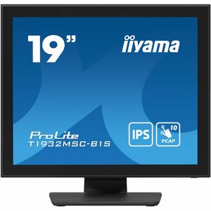 iiyama ProLite T1932MSC-B1S 19 Zoll Klasse LCD-Touchscreen-Monitor - 5:4 Format - 14 ms Reaktionszeit - 48,3 cm (19 Zoll) 