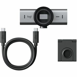 Logitech Master Webcam - 8.5 Megapixel - 60 fps - Graphite - USB Type C - 3840 x 2160 Video - STARVIS Sensor - Auto-focus 