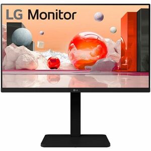 Monitor LED LG 24BA450-B 609,6 mm (24,0") Classe Full HD - 16:9 - Nero opaco - 60,5 cm (23,8") Viewable - Tecnologia In-pl