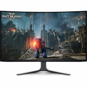 Dell Alienware AW3225QF 32" Class 4K UHD Curved Screen Gaming OLED Monitor - 16:9 - 80.3 cm (31.6") Viewable - OLED - Quan