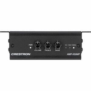 Crestron AMP-X50MP Amplifier - 50 W RMS - 2 Channel - Black - 20 Hz to 20 kHz - 14.60 W
