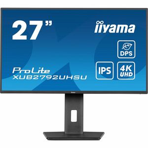 iiyama ProLite XUB2792UHSU-B6 27 Zoll Klasse 4K UHD LED-Monitor - 16:9 Format - Mattschwarz - 68,6 cm (27 Zoll) Viewable -