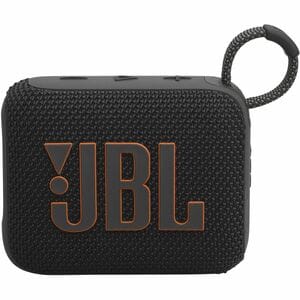 JBL Go 4 Portable Bluetooth Speaker System - 4.2 W RMS - Black - 90 Hz to 20 kHz - Battery Rechargeable - 1