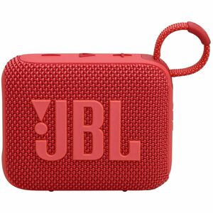 JBL Go 4 Portable Bluetooth Speaker System - 4.2 W RMS - Red - 90 Hz to 20 kHz - Battery Rechargeable - 1