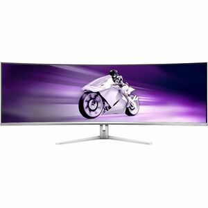 Moniteur OLED gaming Philips Evnia 49M2C8900 49" Class Dual Quad HD (DQHD) Écran incurvé - 32:9 - Blanc - 124,2 cm (48,9")
