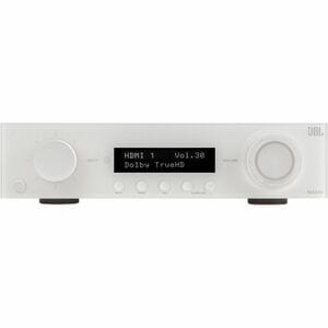 JBL MA510 A/V Receiver - 100 W RMS - 5.2 Channel - White - 0.5% THD - DTS, Dolby Audio - Internet Streaming - Airplay 2 - 