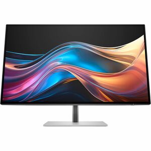 HP 727pq 27" Class WQHD LED Monitor - 16:9 - Natural Silver - 68.6 cm (27") Viewable - In-plane Switching (IPS) Black Tech