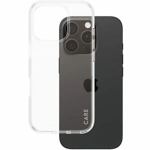 CARE Urban Combat Case for Apple iPhone 16 Pro Smartphone - Transparent Clear - Drop Resistant, Scratch Resistant, Shock R
