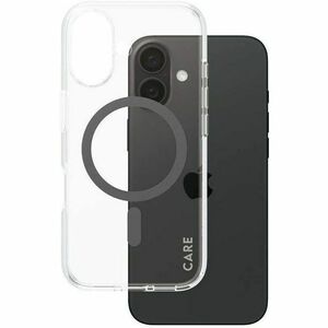 CARE Urban Combat Case for Apple iPhone 16 Smartphone - Transparent, Black - Drop Resistant, Scratch Resistant, Shock Resi