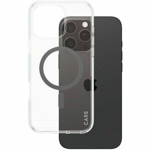 CARE Urban Combat Case for Apple iPhone 16 Pro Max Smartphone - Transparent, Black - Drop Resistant, Scratch Resistant, Sh