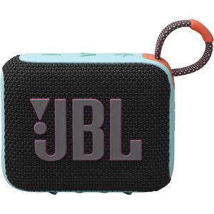 JBL Go 4 Portable Bluetooth Speaker System - 4.2 W RMS - Funky Black - 90 Hz to 20 kHz - Battery Rechargeable - 1