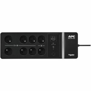 Onduleur en veille APC by Schneider Electric Back-UPS - 1,05 kVA/600 W - Montage au sol/mural - 6 Heure(s) Rechargeable - 