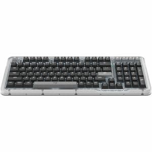 Logitech Amber K98M 键盘 - 无线 连接 - A 型 USB 接口 - 英文 - 灰 - 机械 按键开关 - Bluetooth/RF - 2.40 GHz - 98 Key(s) - Windows 10, Windows