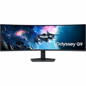 Samsung Odyssey G9 S49CG950EU 49" Class Dual Quad HD (DQHD) Curved Screen Gaming LED Monitor - 32:9 - Black - 124.5 cm (49