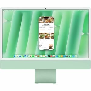 Apple iMac MWV03CH/A 一体机 - Apple - 16 GB - 512 GB SSD - 61 cm (24") 4.5K - 台式机 - 绿 - Apple M4 芯片 - 4480 x 2520 - Apple 10核