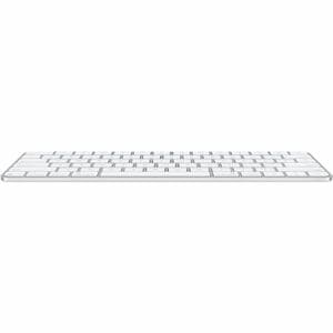 Apple Magic Keyboard - Wired/Wireless Connectivity - USB Type C Interface - English (US) - White - Bluetooth - Multimedia 