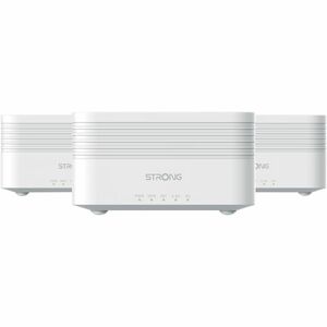 Strong Wi-Fi Mesh up to 3000 Mbps - WiFi 6 - 3 porte Gigabit LAN - Pulsante WPS - ATRIA Mesh app - EasyMesh™
