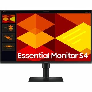 Samsung S27D400 - Monitor desktop Business 27" Flat, Serie S31D, FHD, 100Hz, Stand Regolabile e Pivot, Lumin. 250 cd/m2, C