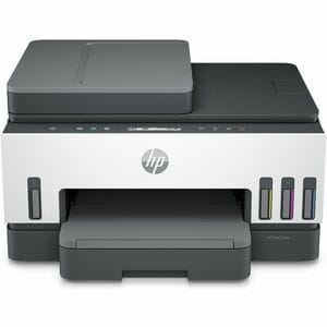 HP 750 Wired & Wireless Smart Tank Inkjet Multifunction Printer - Colour - Copier/Printer/Scanner - 23 ppm Mono/22 ppm Col