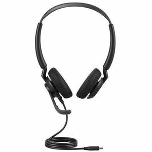 Jabra Engage 50 II Wired Over-the-head, On-ear Stereo Headset - Binaural - Supra-aural - 50 Hz to 20 kHz - MEMS Technology
