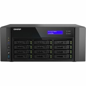 QNAP TS-H1277AFX-R7-32G 12 x Total Bays SAN/NAS Storage System - 4 GB Flash Memory Capacity - AMD Ryzen 7 Octa-core (8 Cor