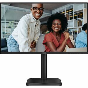 AOC 24E4U 24" Class Full HD LED Monitor - 16:9 - Black - 60.5 cm (23.8") Viewable - In-plane Switching (IPS) Technology - 