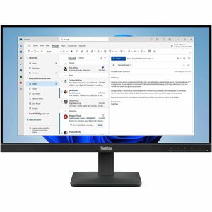Lenovo ThinkVision S24-4e Monitor. Dimensioni diagonale schermo: 60,5 cm (23.8"), Risoluzione del display: 1920 x 1080 Pix