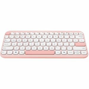 Asus Marshmallow KW100-RC-CP Keyboard - Compact - Wireless Connectivity - Rose Clay - Scissors Keyswitch - Bluetooth - 5 -