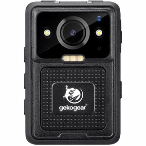 GekoGear AEGIS 400 Digital Camcorder - 5.1 cm (2") LCD Screen - 4K - Black - 32 Megapixel Image - H.264, H.265, MP4 - 128 