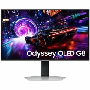 Samsung Odyssey OLED G8 S27FG810SU 27" Class 4K UHD Gaming OLED Monitor - 16:9 - Silver - 68.6 cm (27") Viewable - Quantum