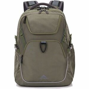 High Sierra Carrying Case (Backpack) for 43.2 cm (17") Notebook - Khaki - RFID Resistant - Polyester Body - Shoulder Strap