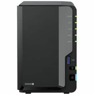 Synology DiskStation DS225+ 2 x Total Bays SAN/NAS Storage System - Intel Celeron J4125 Quad-core (4 Core) 2 GHz - 2 GB RA