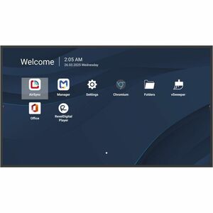 ViewSonic CDE6531-1C 1651 mm LCD Digital Signage Display - 24 Hours/7 Days Operation - Energy Star - Thin Film Transistor 