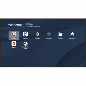 ViewSonic ViewBoard CDE5531-1C 1386.84 mm LCD Digital Signage Display - 24 Hours/7 Days Operation - Energy Star - Thin Fil