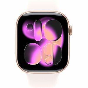 Watch Series 11 GPS + Cellular 46mm Rose Gold Aluminium Case with Light Blush Sport Band - M/L