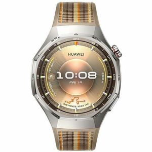 Huawei WATCH GT 6 Pro Smart Watch - 45.60 mm Case Height - 45.60 mm Case Width - Brown Body Color - Brown Band Color - Tit