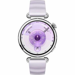Huawei WATCH GT 6 Smart Watch - Round Case Shape - 41.30 mm Case Height - 41.30 mm Case Width - Purple Body Color - White 