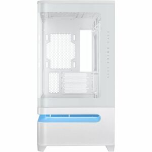 ASUS Prime AP202 MicroATX Case with Tempered Glass (White)