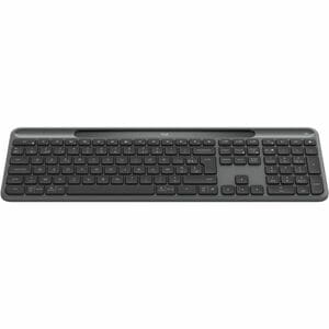 Logitech Signature Slim Solar+ K980 Keyboard - Full-size - Wireless Connectivity - USB Type A, USB Type C Interface - Belg