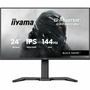 iiyama G-MASTER Black Hawk GB2441HSU-B1 24" Class Full HD Gaming LCD Monitor - 16:9 - Matte Black - 60.5 cm (23.8") Viewab