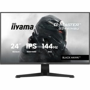 Moniteur de jeu LCD iiyama G-MASTER Black Hawk G2441HSU-B1 24" Classe Full HD - 16:9 - Noir mat - 60,5 cm (23,8") Viewable