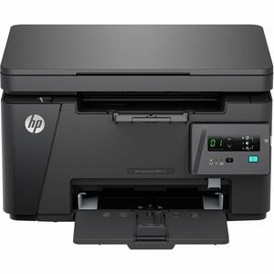 HP LaserJet Pro M126a plus 有线 激光多功能打印机 - 单色 - 复印机/打印机/扫描仪 - 21 ppm单色打印 - 600 x 600 dpi打印 - 手动 双面打印 - Up to 8000 每月页数 - 机器颜