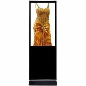 Smartmedia - KIO-55K Totem interattivo da interno, touch 10 tocchi, risoluzione 4K,  Intel Core i5, 4GB, 120GB SSD, 3ms, W