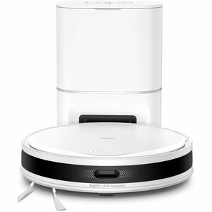 Tapo RV20 Max Plus Schnurlos Saugroboter/Moproboter - Weiß - 3 l Staubkapazität - 300 ml Wassertankkapazität - Bürste - Te