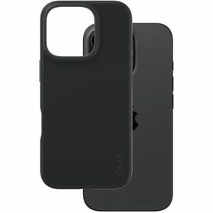 CARE Fashionable Hülle für Apple iPhone 16 Pro Smartphone - Schwarz - Sturzsicher, Kratzfest, Stoßfest, Reißfest, Quetschf