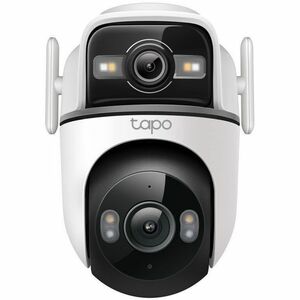 Tapo TC47 3 Megapixel Outdoor 2K Network Camera - Colour - 1 - 30.18 m Infrared/Color Night Vision - H.264 - 2304 x 1296 -